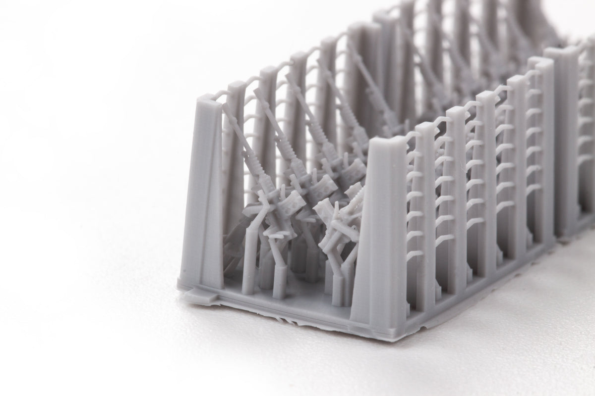 Photo of Eduard 653019 IJN Type 96 25mm single AA gun set 1/350 Brassin 3D printed parts