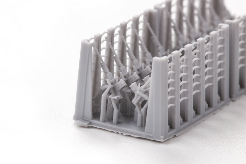 Photo of Eduard 653019 IJN Type 96 25mm single AA gun set 1/350 Brassin 3D printed parts