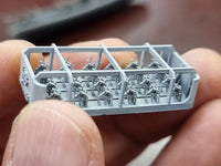 Photo of USN Oerlikon 20mm Cannon Type D resin set with 24 ammo lockers in 1/700 scale by HS Model