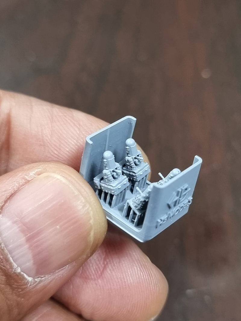 Photo of Phalanx CIWS Block 0 1/700 scale resin model set from HS Model HSM-U700001S