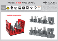 Photo of Phalanx CIWS Block 0 1/700 scale resin model set from HS Model HSM-U700001S