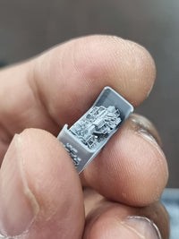 Photo of QF 2-Pounder POM-POM Octuple Mount 1:700 resin set by HS Model HSM-E700002S