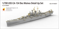 Photo of USS Des Moines CA-134 1:700 scale model kit Very Fire VF700907 US Navy heavy cruiser plastic model