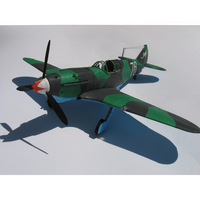 Photo of Orel LaGG-3 Soviet WWII fighter 1:33 scale card model kit 091