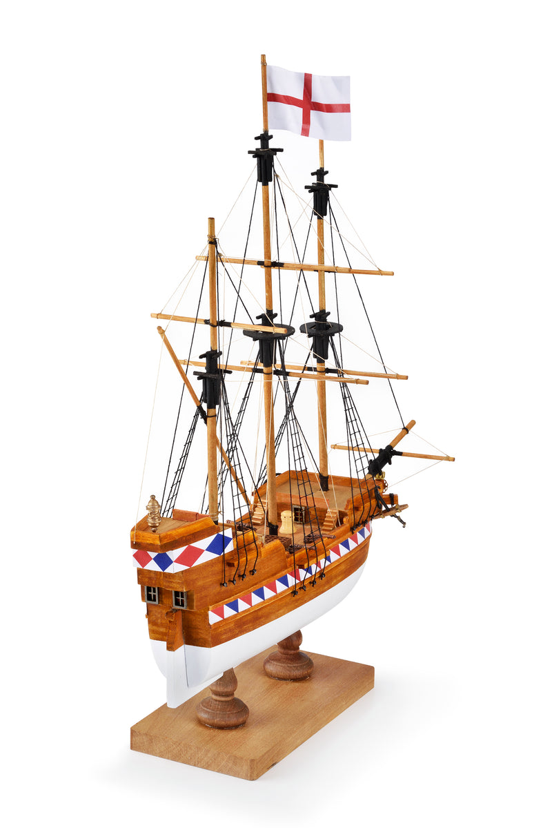 Photo of Amati Elizabethan Galleon First Step Wooden Ship Model Kit 1:135 (A600,02)