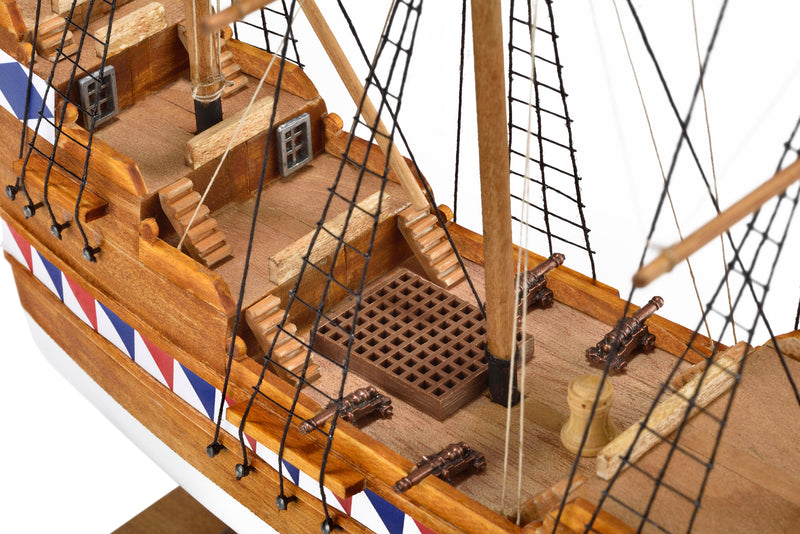 Photo of Amati Elizabethan Galleon First Step Wooden Ship Model Kit 1:135 (A600,02)