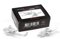 Photo of AH-1Z Viper 1/350 scale resin helicopter set HSM-U350015S with photo-etch and decals