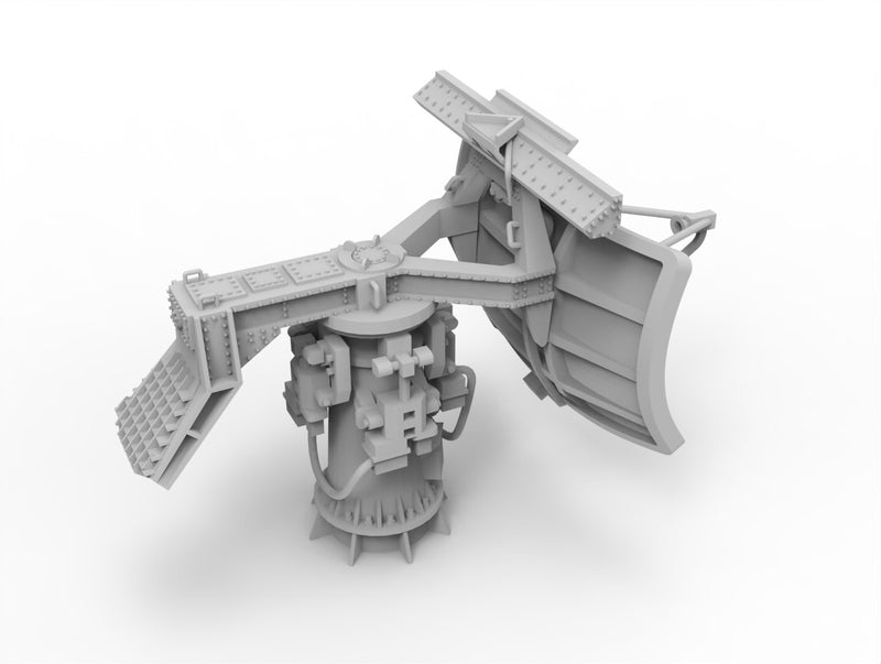 Photo of AN/APN-43 Air Traffic Control Radar 1/350 scale resin model set from HS Model HSM-U350074S