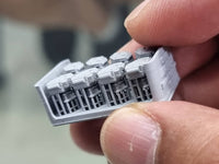 Photo of AN/SLQ-32 Electronic Warfare Suite 1/350 scale 3D printed resin parts from HS Model HSM-U350053S