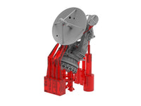 Photo of AN/SPG-60 Illumination Radar 1:700 scale resin model set by HS Model, showing detailed radar parts in 3D printed finish