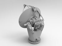 Photo of US Navy Fire Control Radar AN/SPG-62 1:700 scale 3D printed resin set from HS Model HSM-U700006S