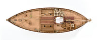 Photo of Amati Fifie B1300,09 Scottish fishing vessel wooden model kit at 1:32 scale