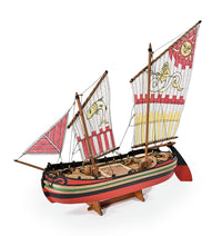Photo of Trabaccolo wooden ship model kit 1:30 scale by Amati B1562 Adriatic cargo boat