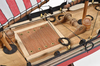 Photo of Trabaccolo wooden ship model kit 1:30 scale by Amati B1562 Adriatic cargo boat