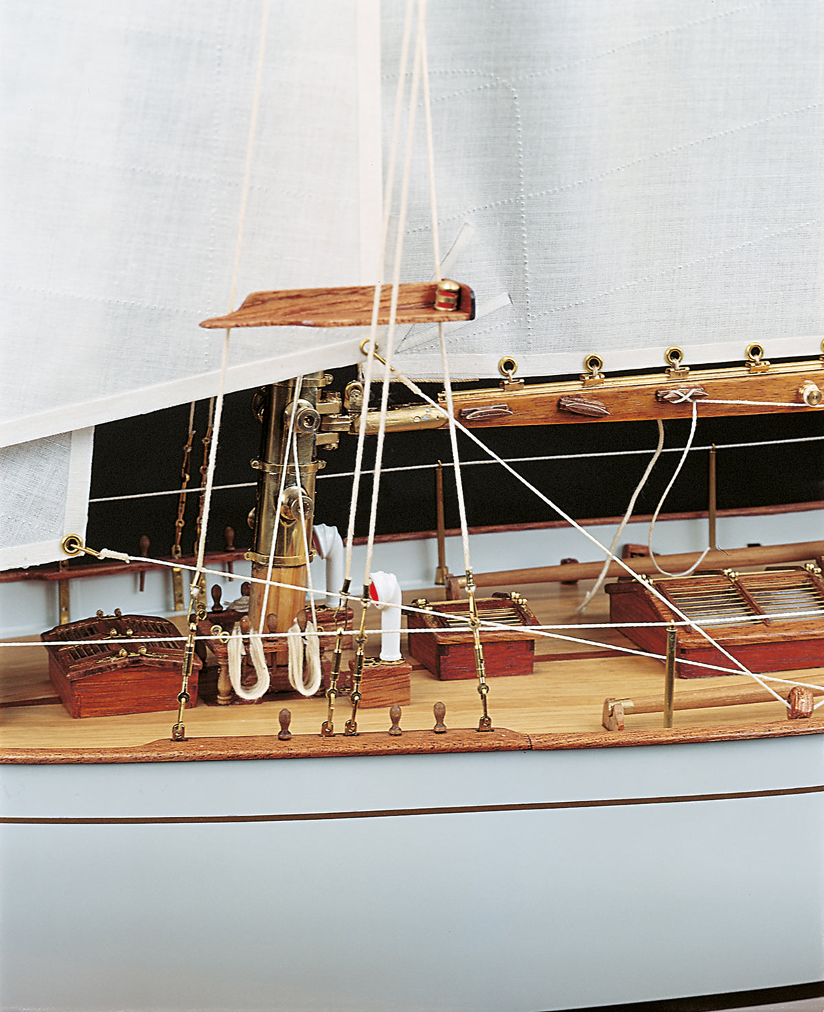 Photo of Amati Dorade 1:20 wooden racing yacht model kit