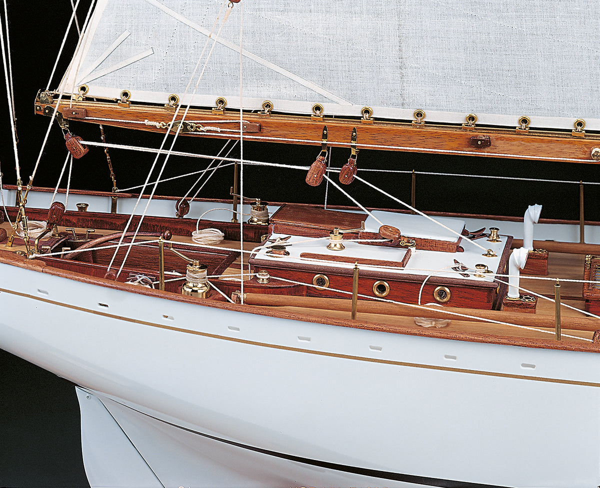 Photo of Amati Dorade 1:20 wooden racing yacht model kit