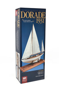 Photo of Amati Dorade 1:20 wooden racing yacht model kit
