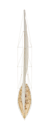 Photo of Rainbow America’s Cup 1934 wooden model kit Amati B1700/51 1:80 scale