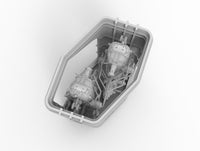 Photo of CH-46E Sea Knight 1/350 scale resin model helicopter set by HS Model HSM-U350040S