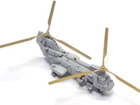 Photo of CH-46E Sea Knight 1/350 scale resin model helicopter set by HS Model HSM-U350040S