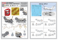 Photo of CH-46E Sea Knight 1/350 scale resin model helicopter set by HS Model HSM-U350040S