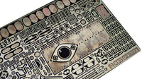 Photo of photo-etched detail set for German U-Boat SM U-09 1:72 scale Das Werk DW72001 RC Subs brass upgrade parts