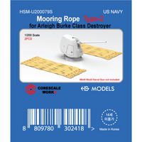 Photo of Mooring Rope Type 2 for Arleigh Burke Class Destroyer 1:200 resin model accessory by HS Model