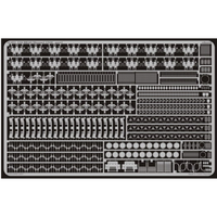Photo of Eduard 53021 USS Missouri BB-63 photo-etched detail set for Tamiya 1:350 scale battleship model kit