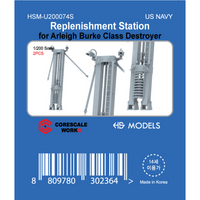 Photo of Replenishment Station for Arleigh Burke Class Destroyer 1:200 HS Model HSM-U200074S resin detail set