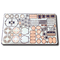 Photo of RCSubs 010 deck, tower and hull detail set for Revell Skipjack 1:72 submarine model