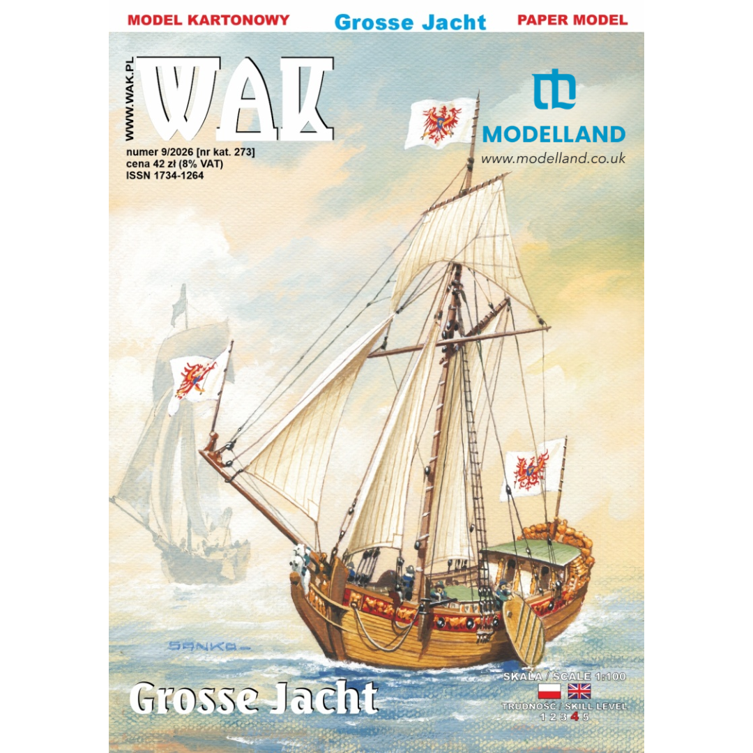 Grosse Jacht 1:100 Scale WAK