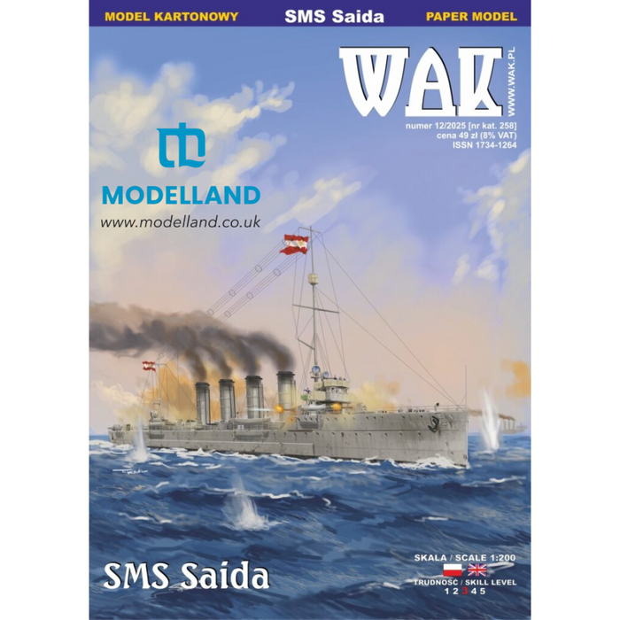SMS Saida 1:200 Scale WAK