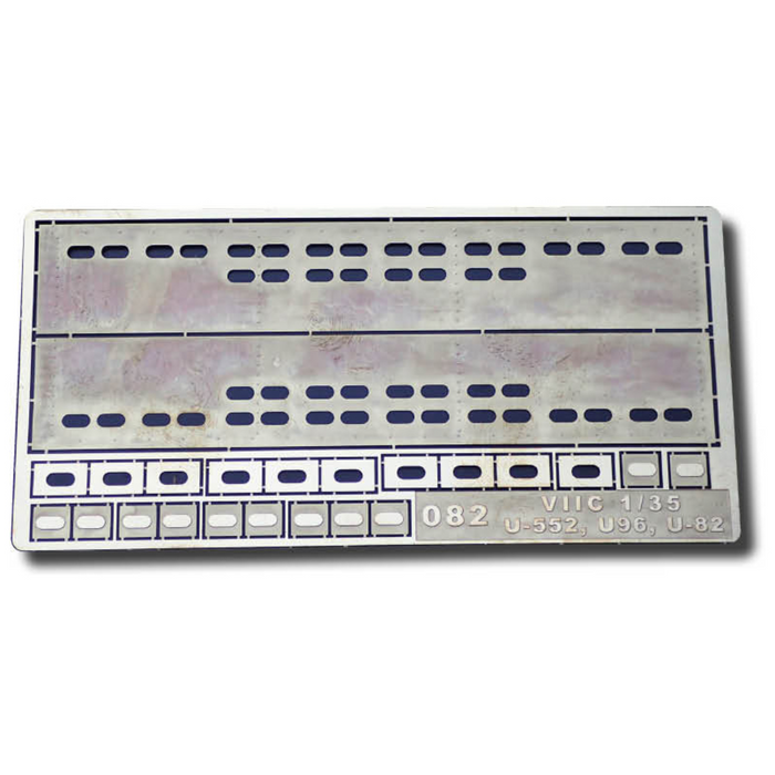 Photo of U-Boat Type VIIC 1:35 photo etched detail set Border BS-001 RCSubs brass parts