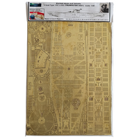 Photo of Photo-Etched Deck and Detail Set for German U-Boat Type VIIC U-552 1:48 Scale Trumpeter 06801 RC Subs 0163