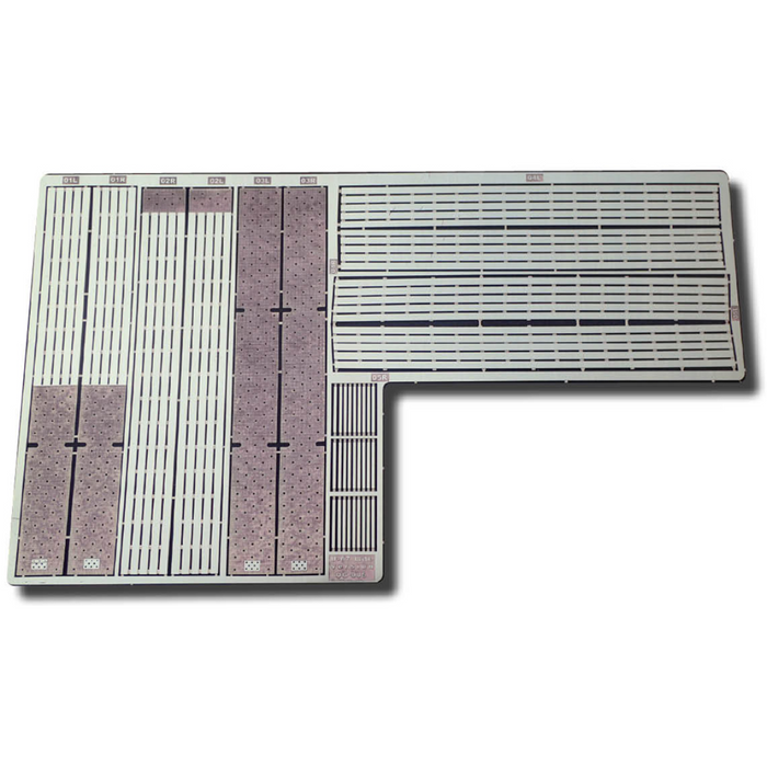 Photo of RC Subs U-boat Type IXC IXC40 photo-etched side deck panels 1:72 for Revell kits