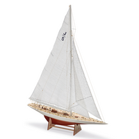 Photo of Rainbow America’s Cup 1934 wooden model kit Amati B1700/51 1:80 scale
