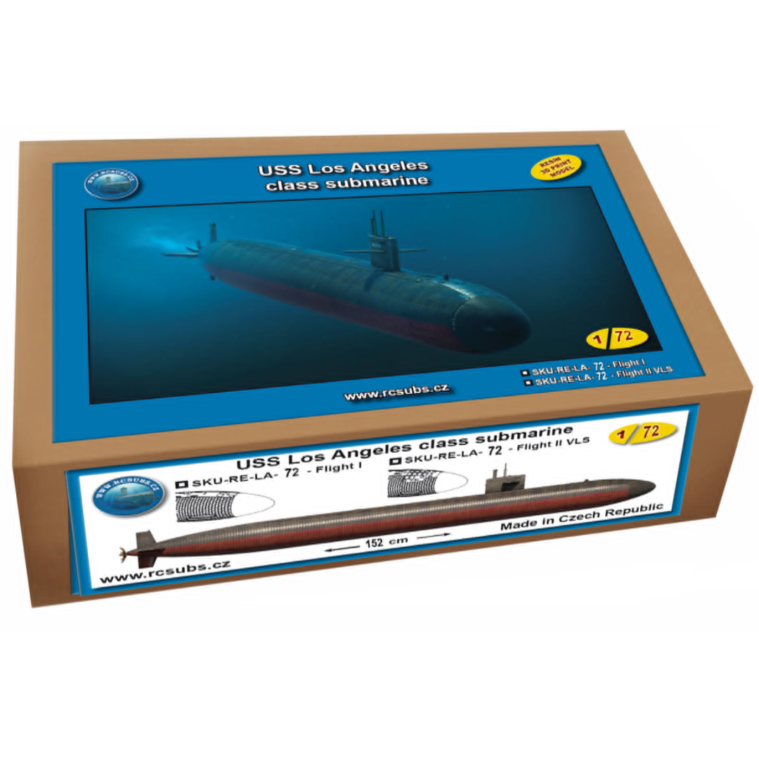 Photo of USS Los Angeles Class Resin Submarine Model 1:72 Scale