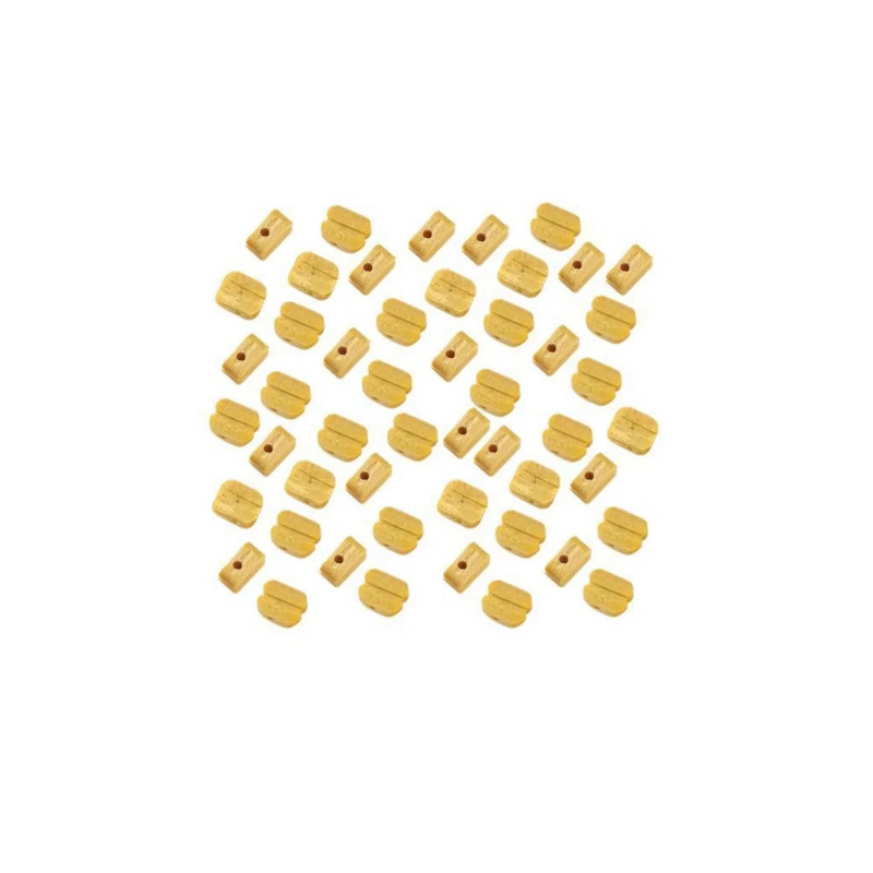 Photo of OcCre 17000 Boxwood Blocks 4mm – 20 single-hole blocks for detailed model ship rigging
