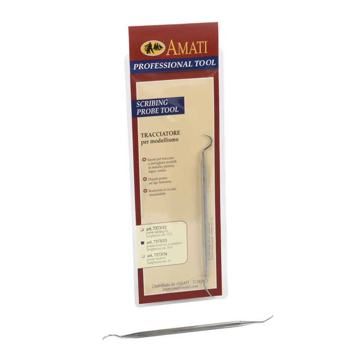 Photo of Amati B7373/13 scribing probe hook point precision modelling tool