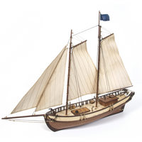 Photo of OcCre Polaris 1:50 scale wooden ship model kit