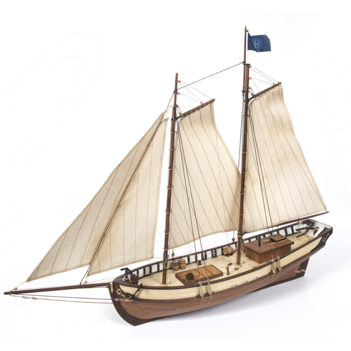 Photo of OcCre Polaris 1:50 scale wooden ship model kit