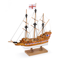 Photo of Amati Elizabethan Galleon First Step Wooden Ship Model Kit 1:135 (A600,02)