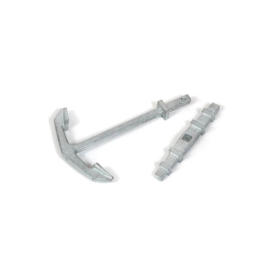 Photo of OcCre 17012 50mm metal model ship anchor for nautical scale modeling