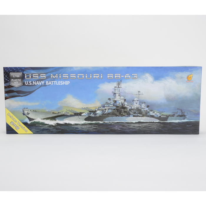 Photo of USS Missouri (BB-63) Deluxe Edition 1:700 scale model kit by Very Fire VF700909DX
