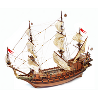 Photo of OcCre Apóstol Felipe 1:60 wooden model ship kit Spanish treasure galleon 14000