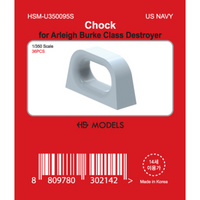 Photo of 1:350 scale Arleigh Burke Class Destroyer chocks set HSM-U350095S with 36 detailed parts