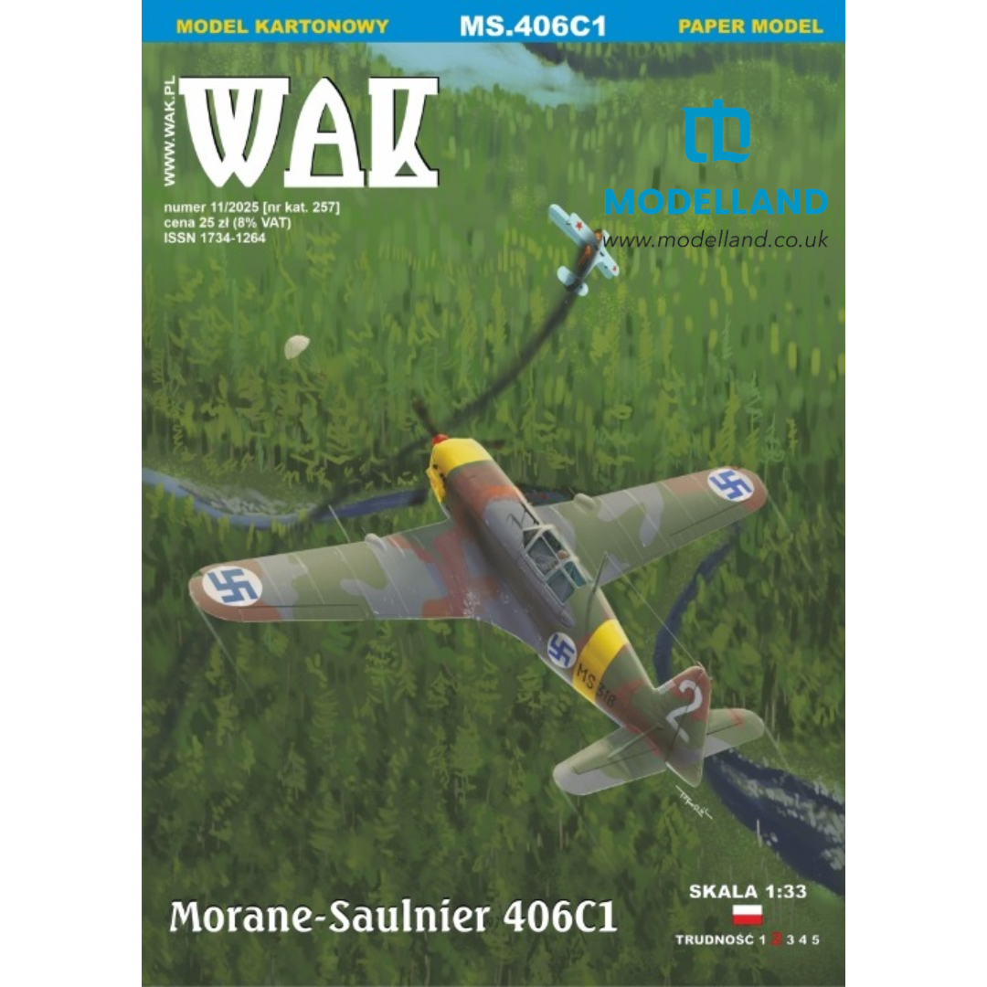 Morane-Saulnier 406C1 Finland 1:33 WAK