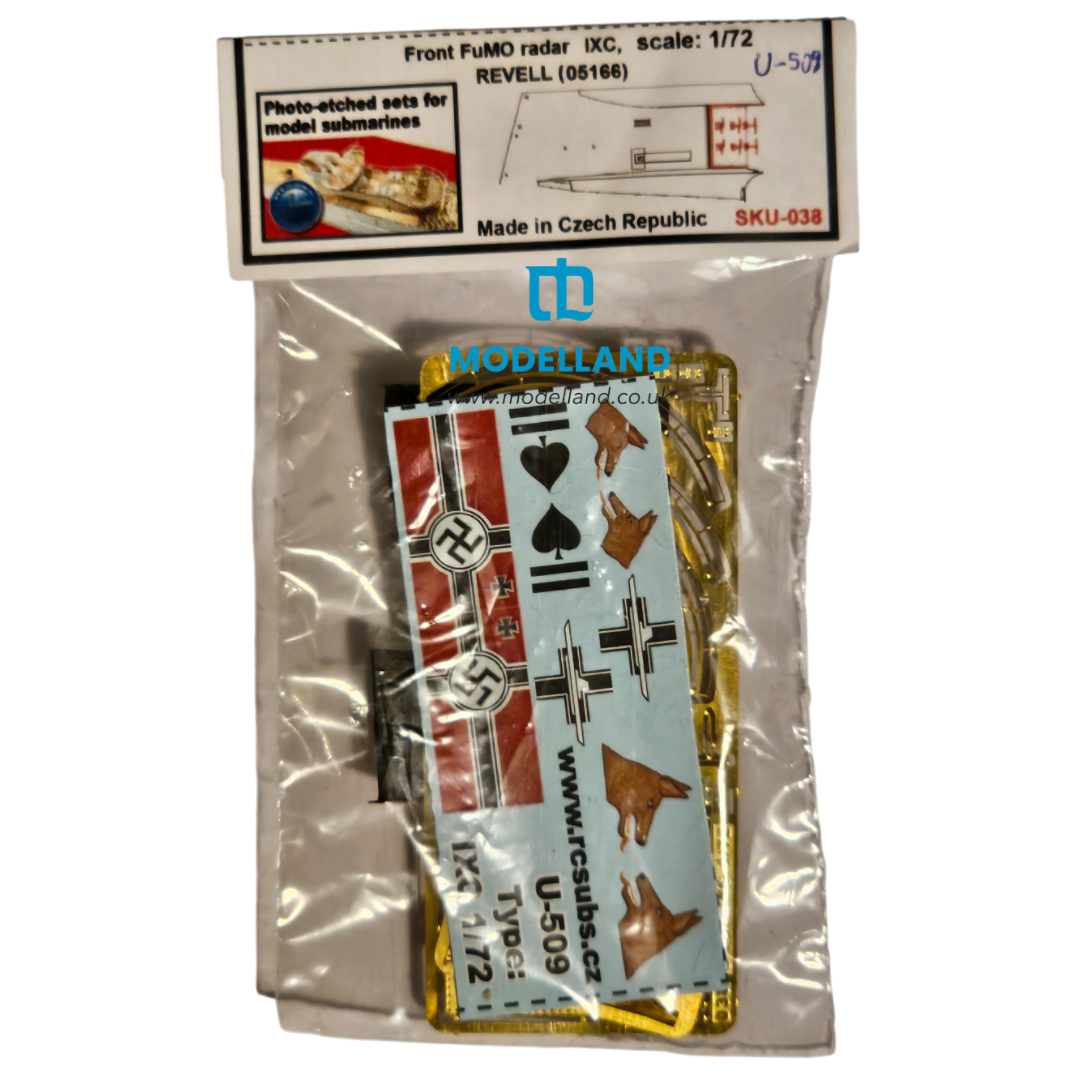 Front FuMO Radar for German U-boat Type IXC 1:72 Revell 05166 RCSubs (038)