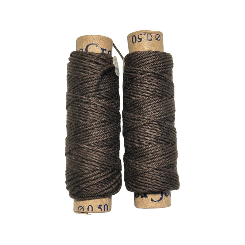Photo of OcCre 17033 Brown Thread Rope 0.5mm 25m – 2 reels ideal for model ship rigging and fine crafts