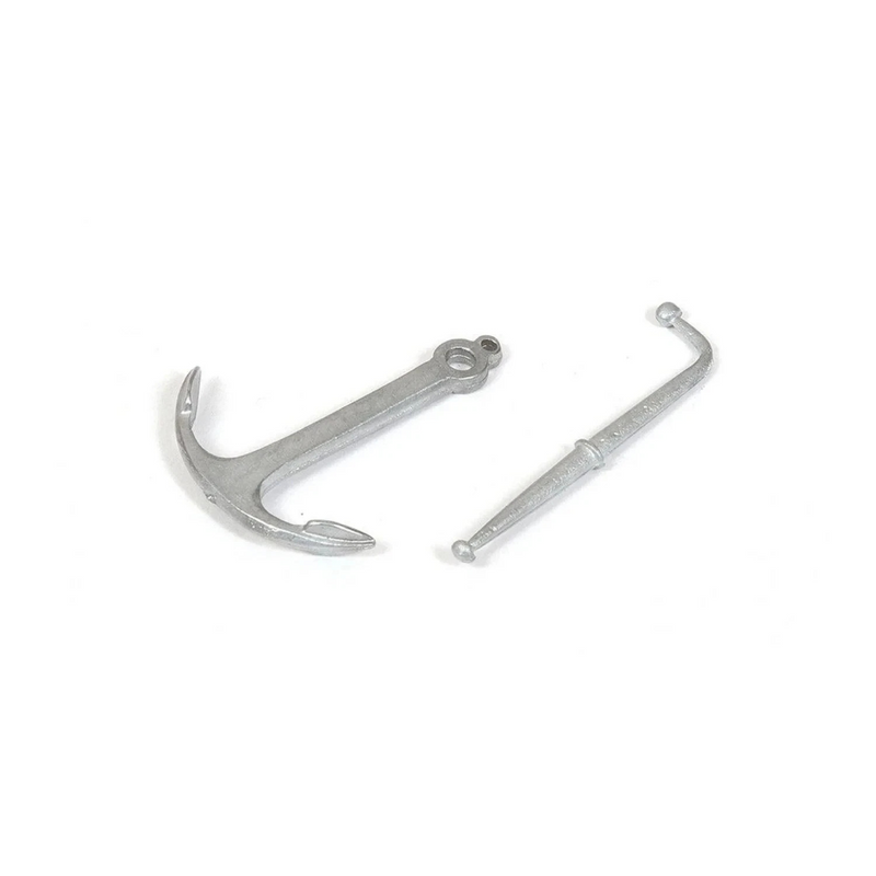 Photo of OcCre 17014 35mm antique anchor with stock for model ships, made of metal